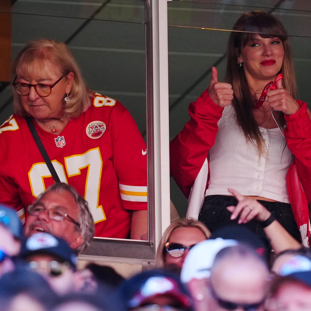 Travis Kelce’s Mom Has the Ultimate Response to Taylor Swift Meme Travis Kelce’s Mom Has the Ultimate Response to Taylor Swift Meme